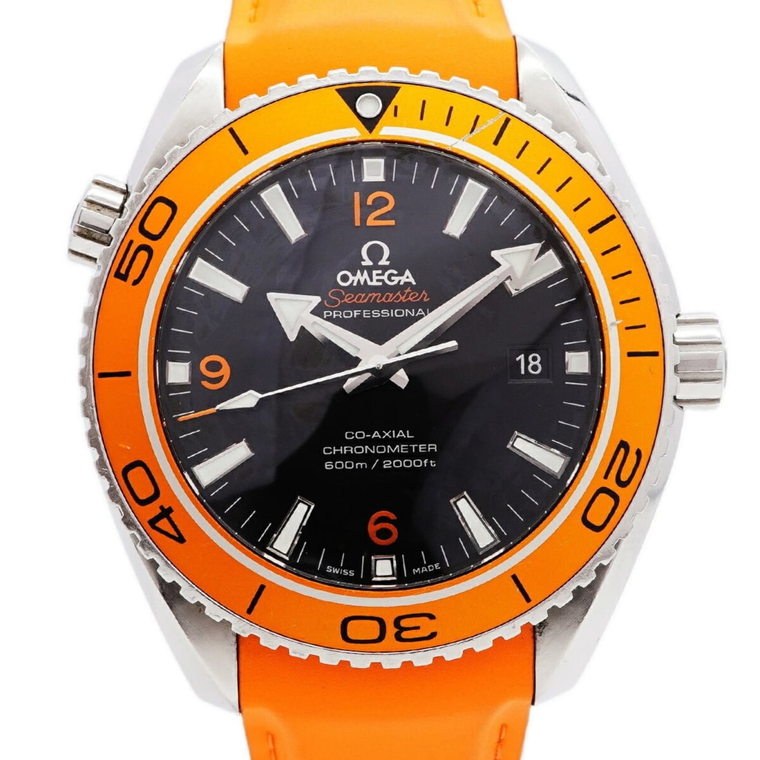 Omega Seamaster 600 Planet Ocean 232.32.46.21.01.001 Black Dial Men's Watch: --- Catalog ---Category: SizeWrist Size: 20cm / 7.87''Case Diameter: 45.5mm / 1.79''Category: DesignType: WristwatchGender: MenColor (Dial): BlackMaterial (Band): RubberCategory: GeneralMPN: 232.32.46