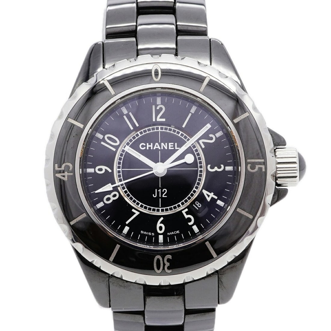 Chanel J12 H0682 Black Dial Women's Watch (1 of 9)