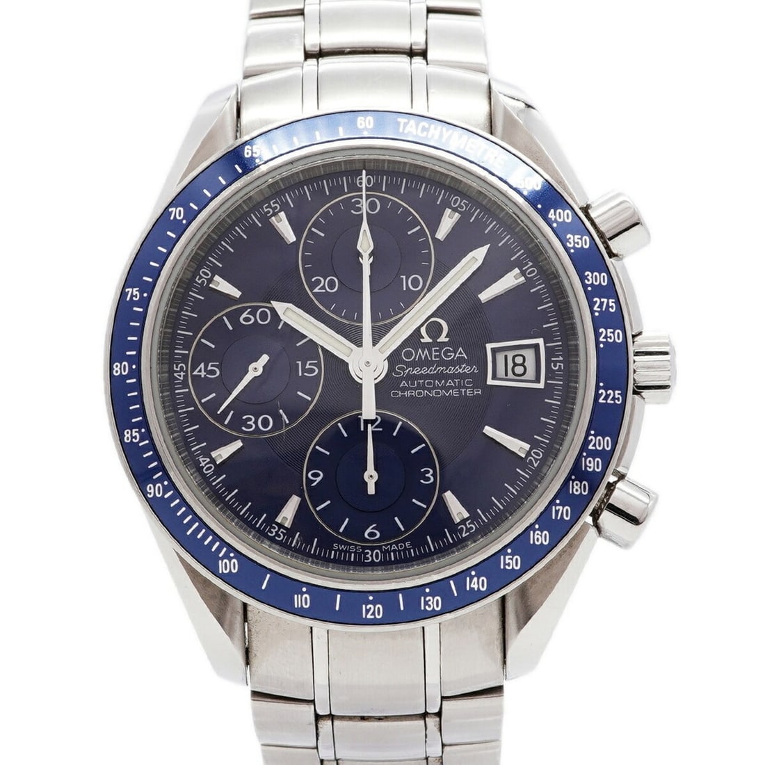 Omega Speedmaster 3212.80 Blue Dial Men's Watch: --- Catalog ---Category: SizeWrist Size: 17cm / 6.69''Case Diameter: 40mm / 1.57''Category: DesignType: WristwatchGender: MenColor (Dial): BlueMaterial (Band): Stainless steelCategory: GeneralMPN: 321
