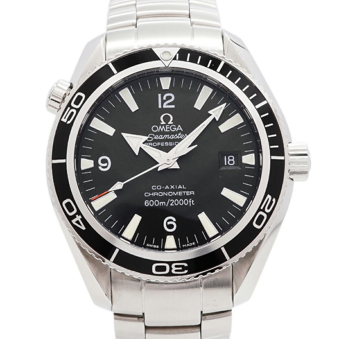 Omega Seamaster 600 Planet Ocean 2201.50 Black Dial Men's Watch (1 of 11)