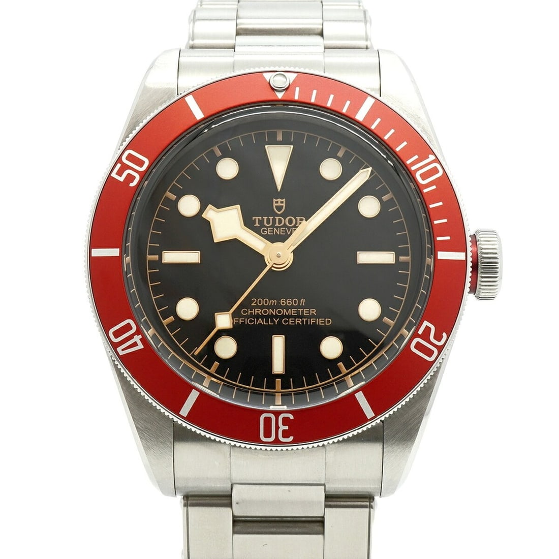 Tudor Heritage Black Bay 79230R Dial Men's Watch: --- Catalog ---Category: SizeWrist Size: 17cm / 6.69''Case Diameter: 41mm / 1.61''Category: DesignType: WristwatchGender: MenColor (Dial): BlackMaterial (Band): Stainless steelCategory: GeneralMPN: 79