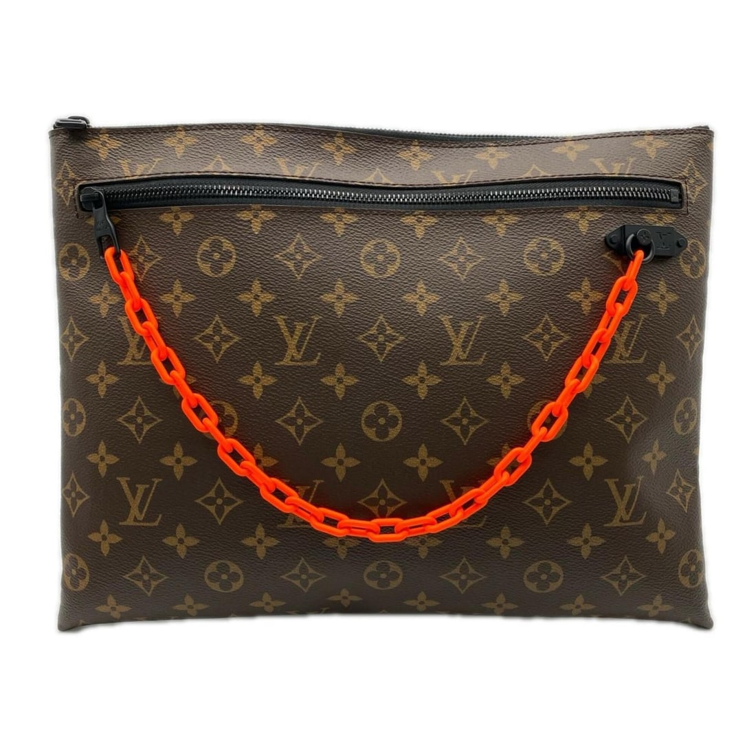 LOUIS VUITTON Monogram Pochette A4 M44484 Clutch Bag Brown Beige Women's: --- Catalog ---Category: SizeSize (HxWxD): 26cm x 35cm x 1.5cm / 10.23'' x 13.77'' x 0.59''Category: DesignType: Clutch bag, PochetteColor: Beige, BrownGender: WomenMaterial: Coated canvas Category: G