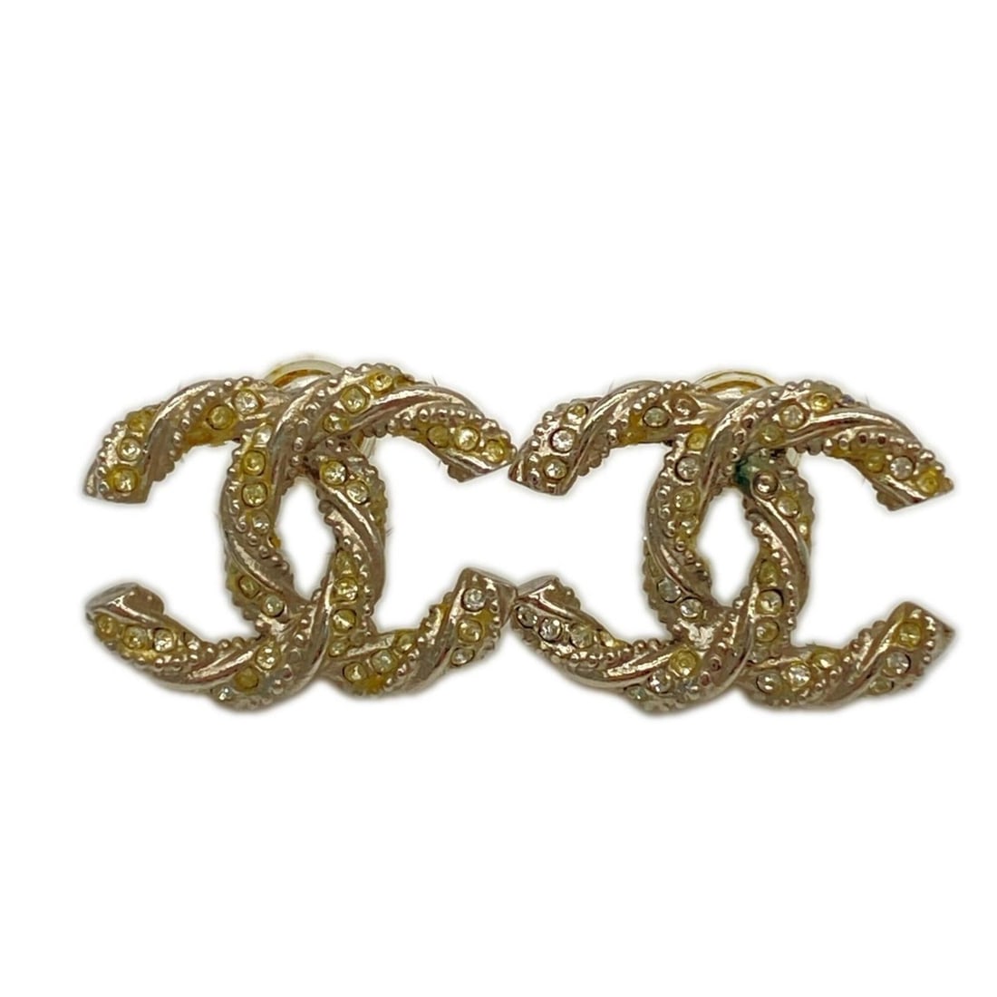 CHANEL Coco Mark Rhinestone Earrings F15V Silver SP Women's: --- Catalog ---Category: SizeSize (HxWxD): 14.00mm x 18.00mm / 0.55'' x 0.71''Category: DesignType: Stud earringsColor: SilverGender: WomenMaterial: RhinestoneCategory: GeneralBrand: Chanel--- Item Li