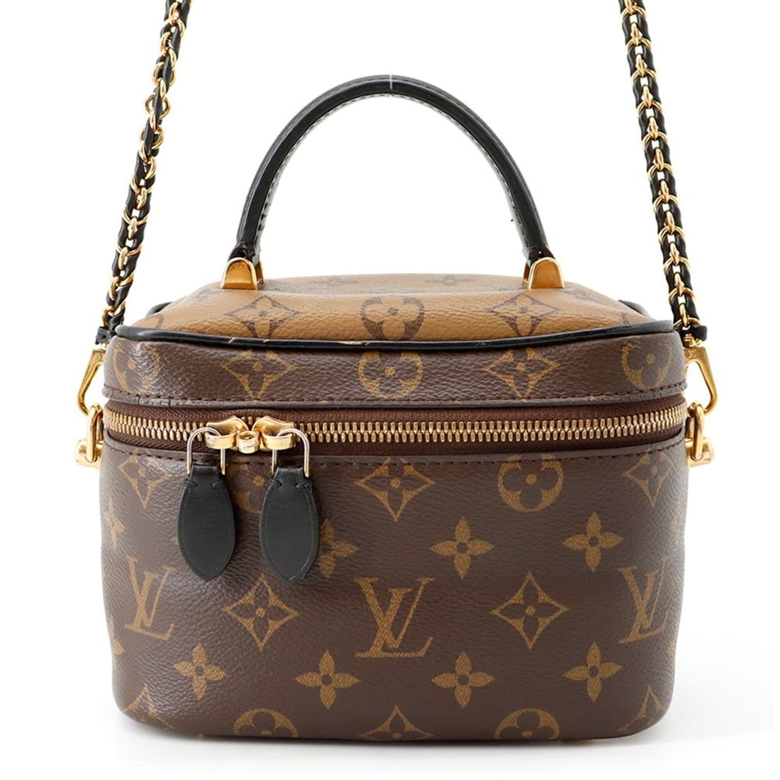 Louis Vuitton handbag, Monogram Reverse Vanity NV PM M45165, 2-way shoulder bag, Monogram, handbag (1 of 18)
