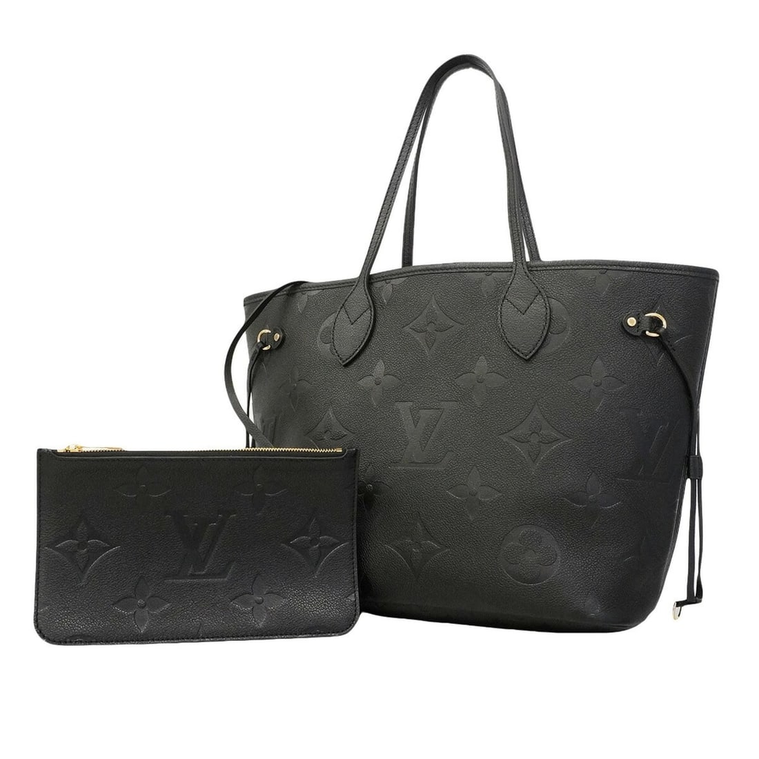 Louis Vuitton Monogram Empreinte Neverfull MM Tote Bag M45685 Noir (Women's) P3427795: --- Catalog ---Category: SizeSize (HxWxD): 29cm x 33cm x 16cm / 11.41'' x 12.99'' x 6.29''Category: DesignType: Tote bagColor: NoirGender: WomenCategory: GeneralMPN: M45685Brand: Louis Vuitton--- Item