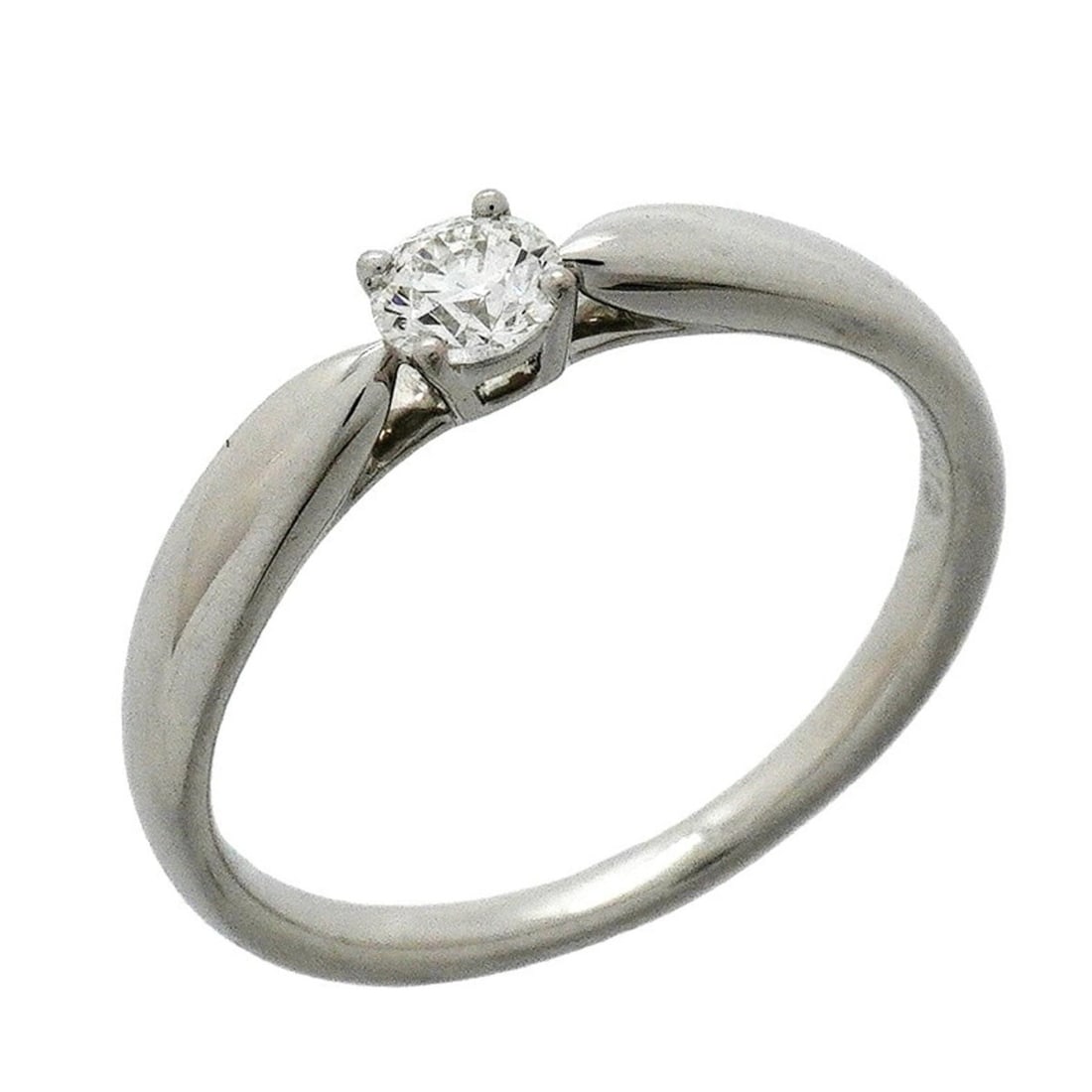 Tiffany & Co. Harmony Ring, 1PD (One Diamond), Pt950 Platinum, 0.20ct Diamond, Size 11, Women's: --- Catalog ---Category: SizeJP Size: 11US Size: 6Category: DesignType: Band ringStone: DiamondGender: WomenMaterial: Platinum 950Category: GeneralBrand: Tiffany--- Item List ---Section: ConditionRank