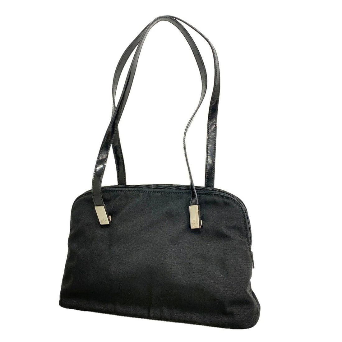 Gucci Shoulder Bag 001 3261 Canvas Black Women's: --- Catalog ---Category: SizeSize (HxWxD): 19cm x 30cm x 9cm / 7.48'' x 11.81'' x 3.54''Category: DesignType: Shoulder bagColor: BlackGender: WomenMaterial: Canvas Hardware Color: SilverCategory: Gene