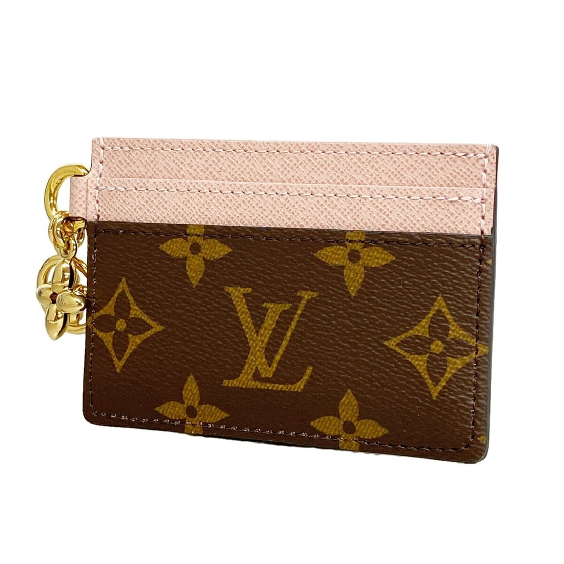 Louis Vuitton Business Card Holder/Card Case, Monogram Porte Cartes LV Charm, M82739, Brown, Women's: --- Catalog ---Category: DesignType: Card caseColor: BrownGender: WomenCategory: GeneralMPN: M82739Brand: Louis VuittonCategory: Physical PropertiesSize (HxWxD): 7.5cm x 10.5cm x 5mm / 2.95'' x 4.13''