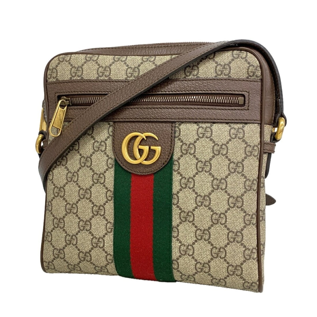 Gucci Ophidia Shoulder Bag 547926 Brown Beige Women's (1 of 10)