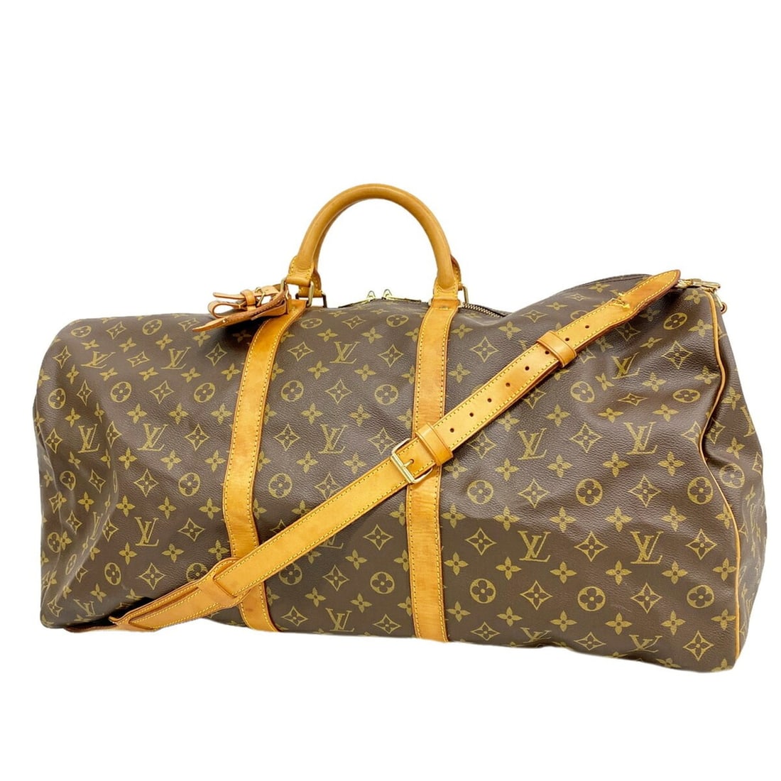 Louis Vuitton Bags - Boston Monogram Keepall Bandoulière 60 M41412 Brown Men's & Women's: --- Catalog ---Category: SizeSize (HxWxD): 33cm x 60cm x 26cm / 12.99'' x 23.62'' x 10.23''Category: DesignType: Boston bagColor: BrownGender: Men,WomenCategory: GeneralMPN: M41412Brand: Louis Vuitton
