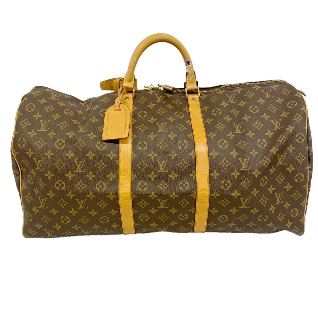 Louis Vuitton Bags - Boston Monogram Keepall 60 M41422 Brown Men's & Women's: --- Catalog ---Category: SizeSize (HxWxD): 33cm x 62cm x 27cm / 12.99'' x 24.4'' x 10.62''Category: DesignType: Boston bagColor: BrownGender: Men,WomenCategory: GeneralMPN: M41422Brand: Louis Vuitton-