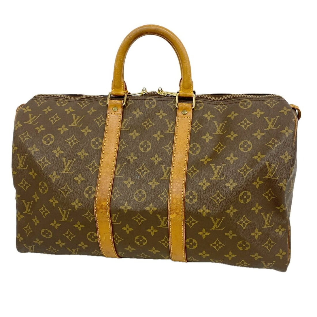 Louis Vuitton Bags - Boston Monogram Keepall 45 M41428 Brown Men's & Women's: --- Catalog ---Category: SizeSize (HxWxD): 27cm x 45cm x 20cm / 10.62'' x 17.71'' x 7.87''Category: DesignType: Boston bagColor: BrownGender: Men,WomenCategory: GeneralMPN: M41428Brand: Louis Vuitton-