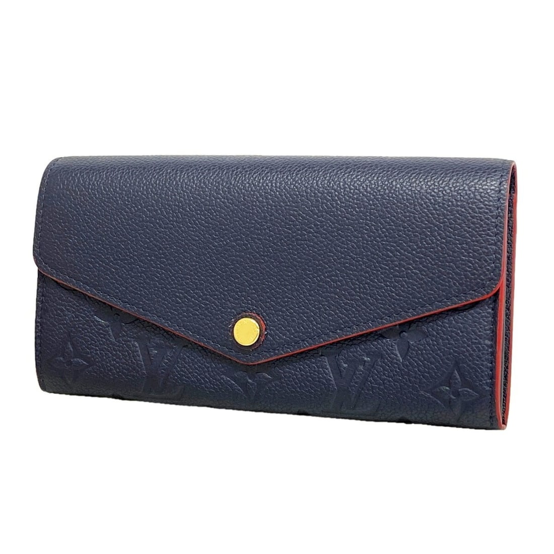 Louis Vuitton Monogram Empreinte Portefeuille Sarah Long Wallet M62125 Marine Rouge (Women's): --- Catalog ---Category: SizeSize (HxWxD): 10.5cm x 19cm x 3.5cm / 4.13'' x 7.48'' x 1.37''Category: DesignType: Long wallet (bi-fold)Color: Marine rougeGender: WomenCategory: GeneralMPN: M62125Brand: