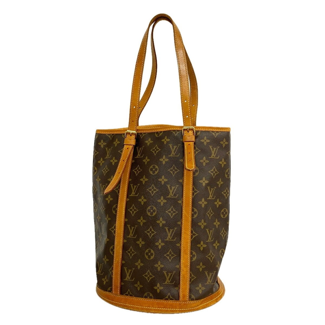 Louis Vuitton Monogram Bucket GM Tote Bag M42236 Brown (Women's): --- Catalog ---Category: SizeSize (HxWxD): 36cm x 27cm x 20cm / 14.17'' x 10.62'' x 7.87''Category: DesignType: Tote bagColor: BrownGender: WomenCategory: GeneralMPN: M42236Brand: Louis Vuitton--- Ite