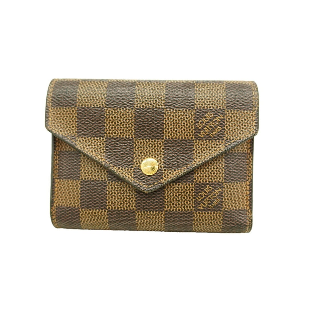 Louis Vuitton Tri-fold Wallet Damier Portefeuille Victorine N61700 Ebene Rose Ballerine Women's: --- Catalog ---Category: SizeSize (HxWxD): 9cm x 12cm x 2.5cm / 3.54'' x 4.72'' x 0.98''Category: DesignType: Wallet (tri-fold)Color: Ebene, Rose ballerineGender: WomenCategory: GeneralMPN: N61700Bran