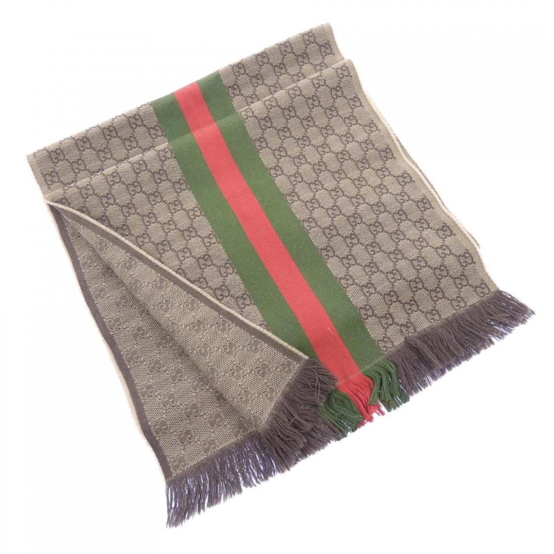 Gucci 147351 4G704 Scarf/Stole: --- Catalog ---Category: SizeSize (LxW): 1.76m x 35.5cm / 69.29'' x 13.97''Category: DesignType: StoleColor: BrownGender: MenCategory: GeneralBrand: Gucci--- Item List ---Section: ConditionRanking: Ra