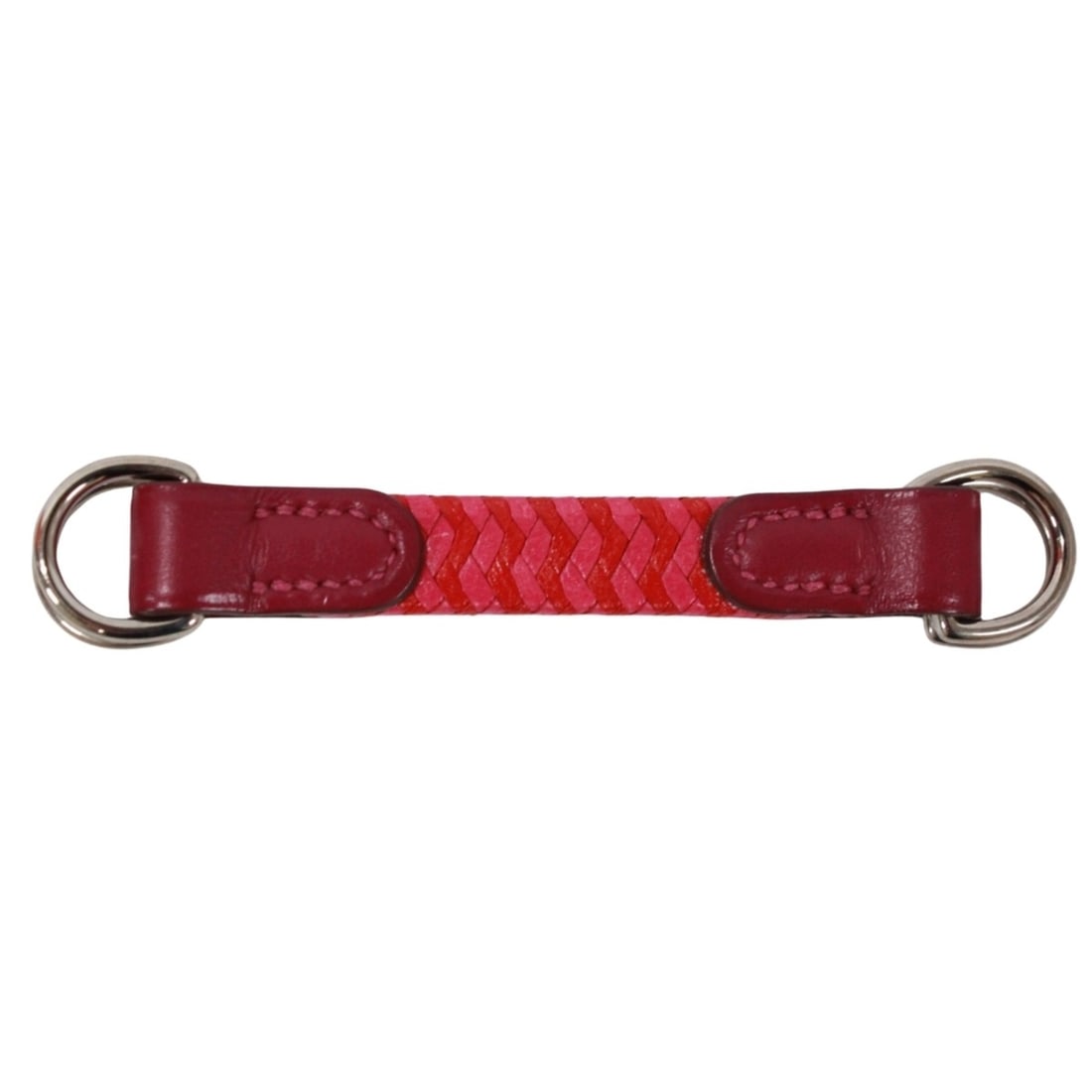 HERMES Romance Scarf Belt with Ring, Leather, Pink and Red: --- Catalog ---Category: DesignType: Scarf ringColor: Pink, Red colorGender: WomenMaterial: Leather Category: GeneralBrand: Hermes--- Item List ---Section: ConditionRanking: Rank A Used - A few traces