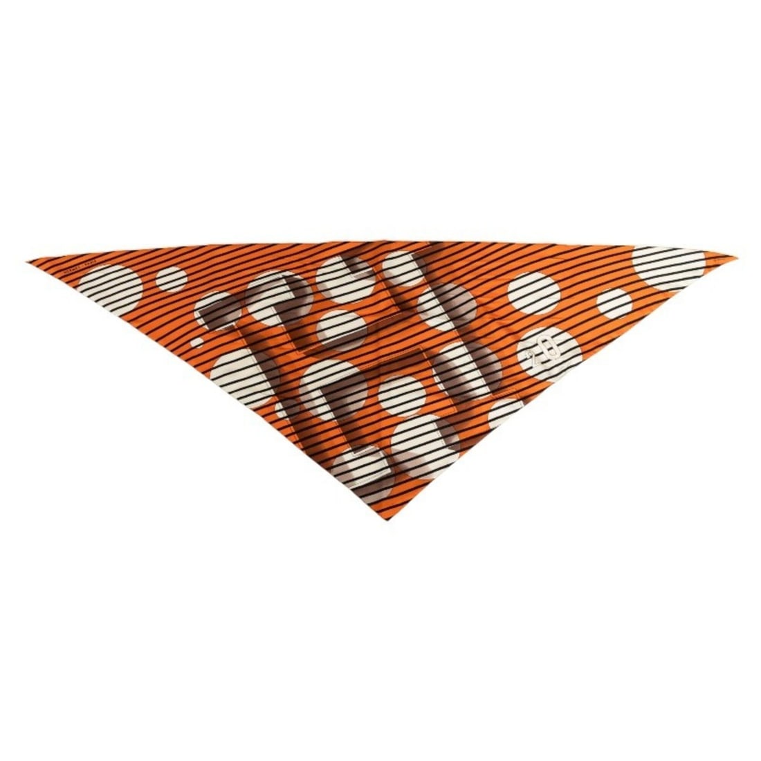 Hermes Pointou H Logo Scarf Muffler Orange Multicolor Silk Women's HERMES: --- Catalog ---Category: SizeSize (LxW): 44.5cm x 1.1m / 17.51'' x 43.5''Category: DesignType: ScarfColor: Multi-color, OrangeGender: WomenMaterial: Silk Category: GeneralBrand: Hermes--- Item List --