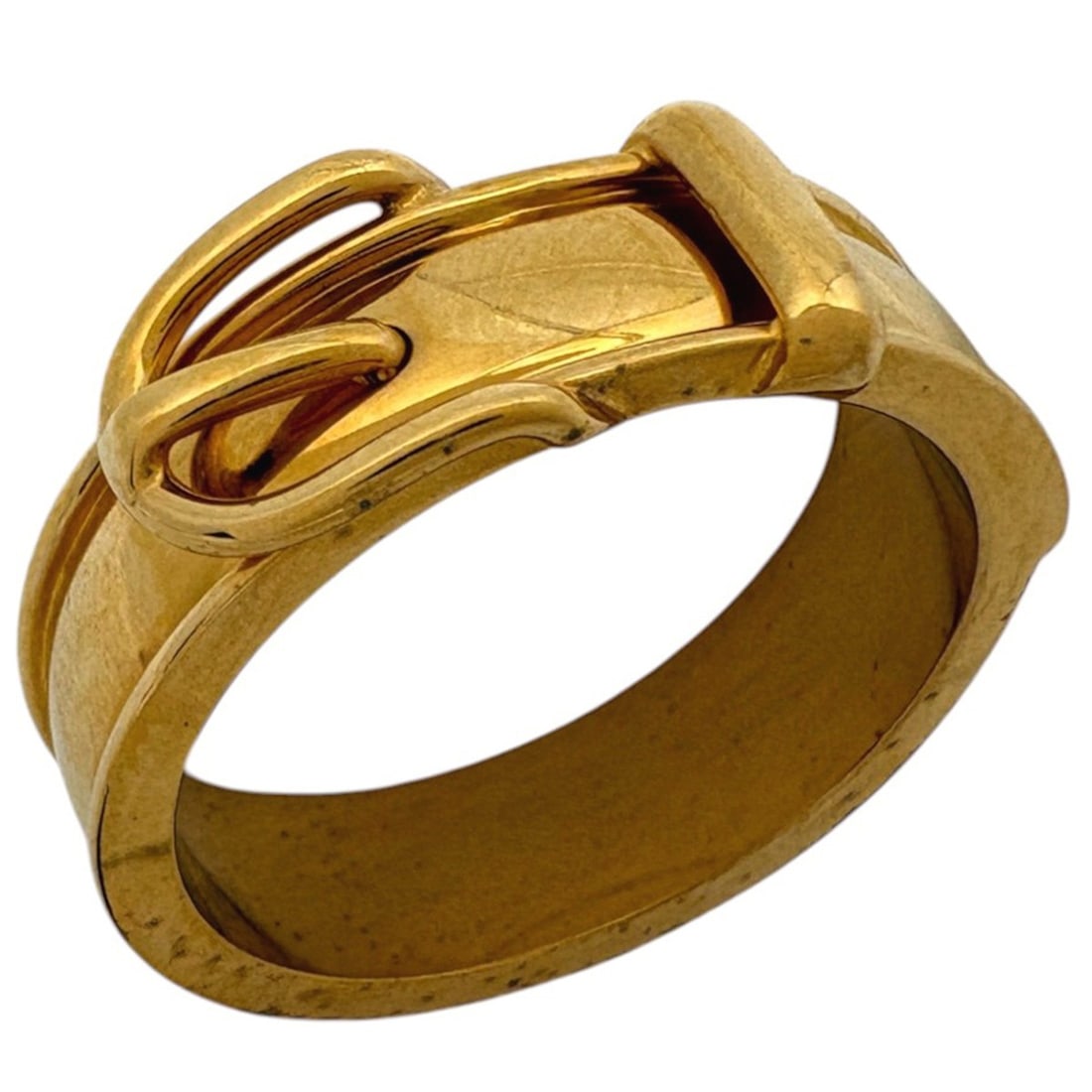Hermes HERMES Accessories - Scarf Ring Boucles Sellier GP Gold Women's (1 of 8)