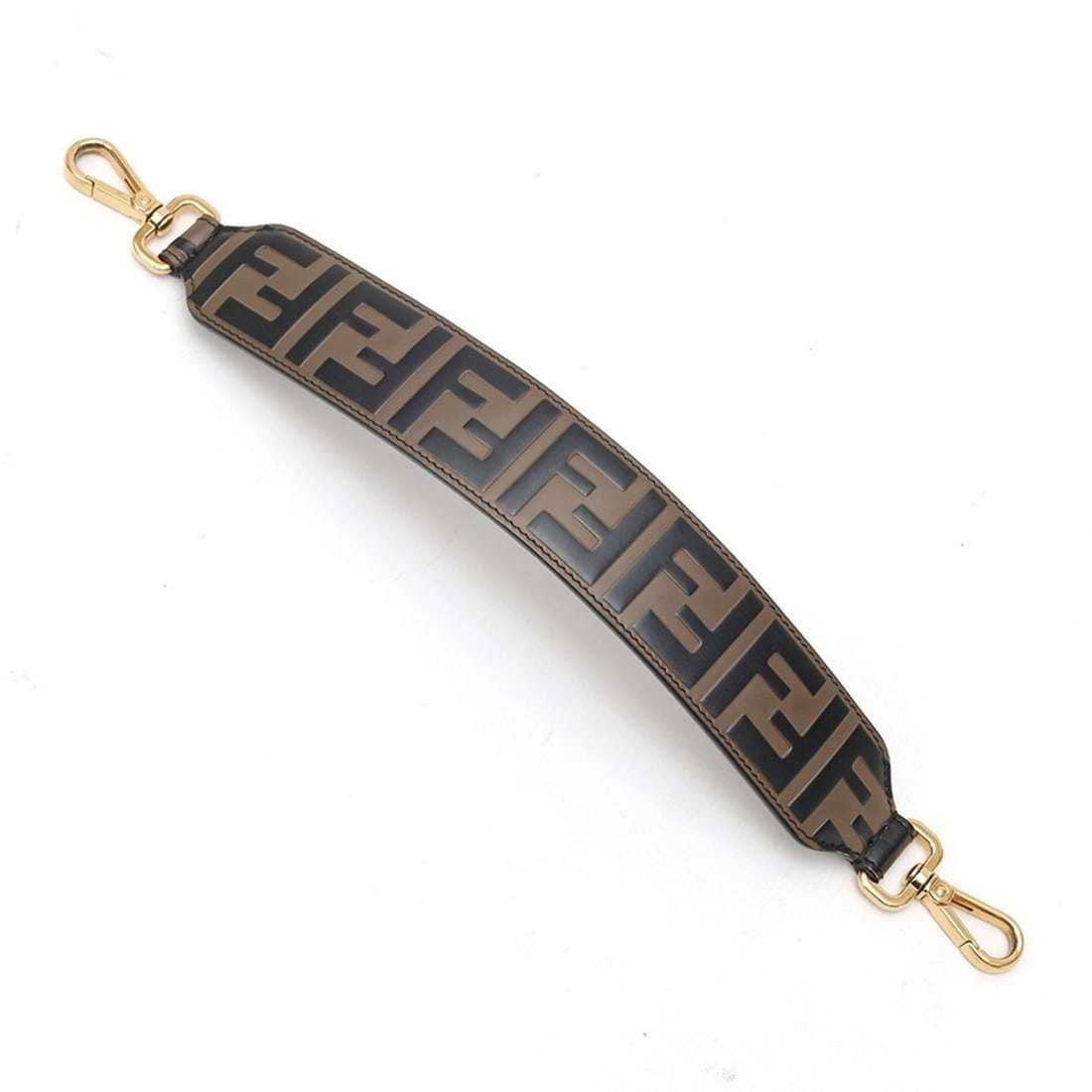 Fendi Strap You Mini Leather Shoulder 8AV105 Brown Black: --- Catalog ---Category: DesignType: StrapColor: Multi-colorGender: Women,MenMaterial: LeatherCategory: GeneralBrand: FendiCountry of Origin: Italy--- Item List ---Section: ConditionRanking: Rank A Us