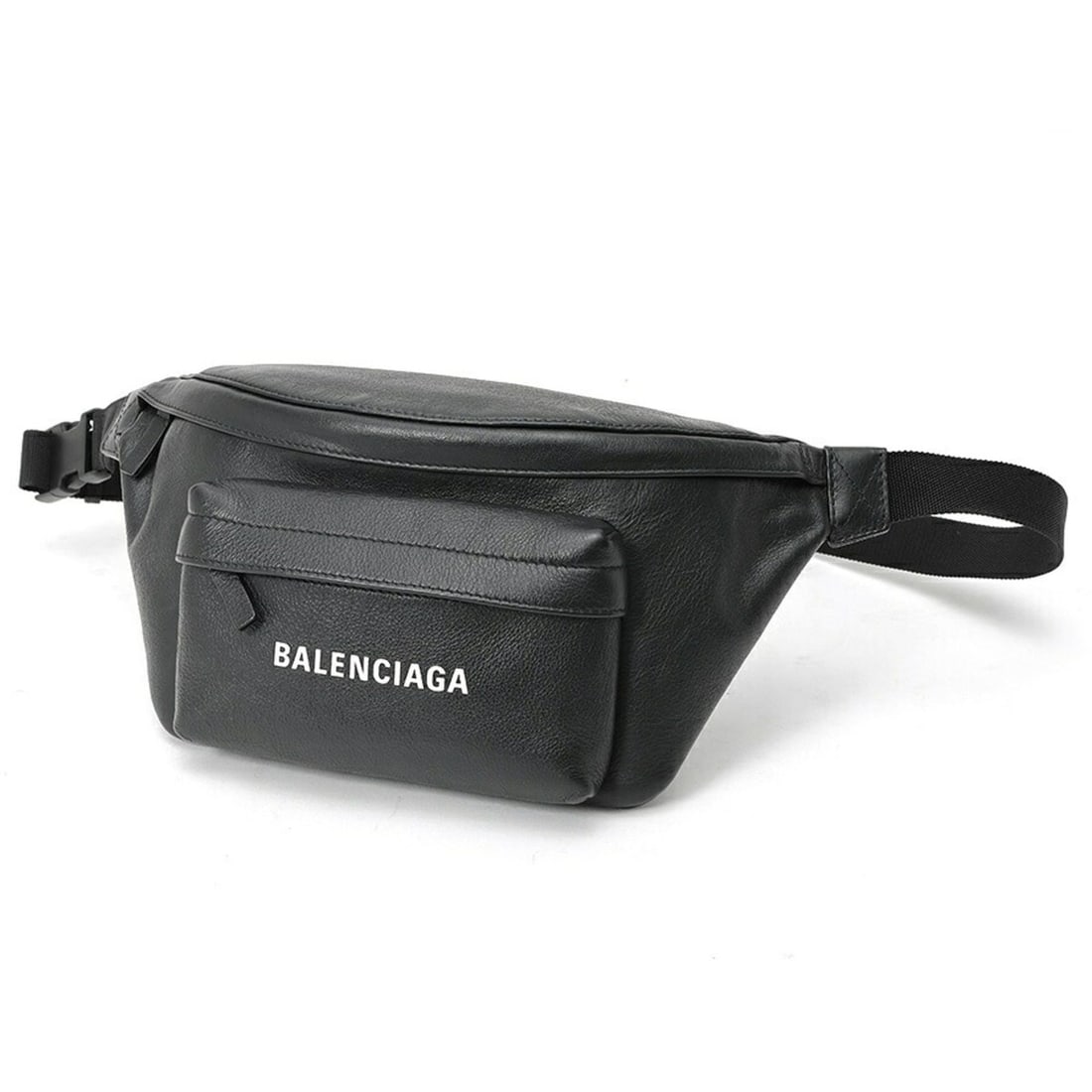 Balenciaga Everyday Belt Bag Body 552375 Leather Black: --- Catalog ---Category: SizeSize (HxWxD): 17cm x 33cm x 8cm / 6.69'' x 12.99'' x 3.14''Category: DesignType: Sling bagColor: BlackGender: Women,MenMaterial: Leather Category: GeneralBrand: Balenciaga