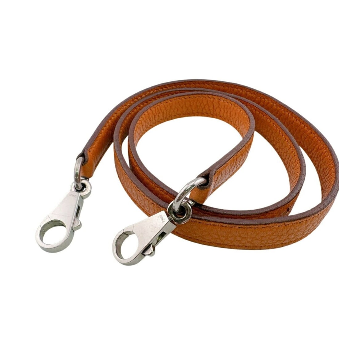 HERMES Hermes bag shoulder strap orange: --- Catalog ---Category: SizeHandle/Strap Length: 89.5cm / 35.23''Category: DesignType: StrapColor: OrangeFinish: Gold platedGender: WomenMaterial: LeatherCategory: GeneralBrand: Hermes--- Item List -