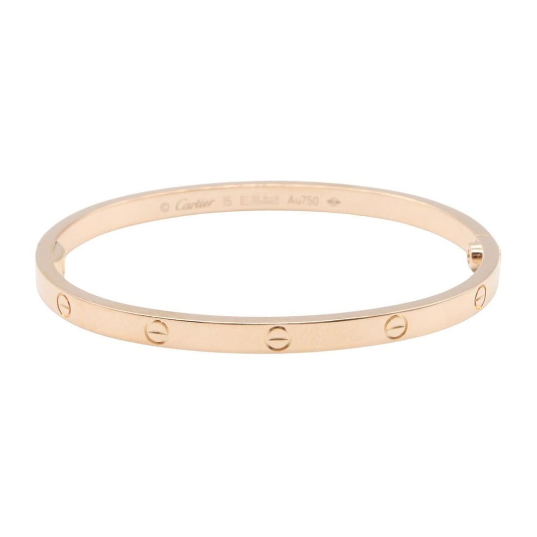 Cartier Love Bracelet SM Accessory 18KPG (Pink Gold) Women's Gold Tone B6079015: --- Catalog ---Category: SizeLength: 13.5cm / 5.31''Category: DesignType: Charm braceletColor: GoldGender: WomenMaterial: Pink gold (18K)Category: GeneralMPN: B6079015Brand: Cartier--- Item List ---Se