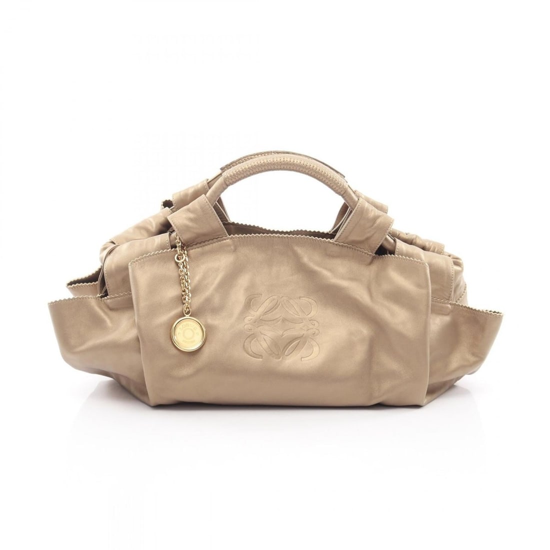 Loewe Nappa Aire Handbag, Leather, Women's, Brown: --- Catalog ---Category: SizeSize (HxWxD): 23cm x 46cm x 20cm / 9.05'' x 18.11'' x 7.87''Category: DesignType: HandbagColor: BrownGender: WomenMaterial: Leather Category: GeneralBrand: Loewe--- Item