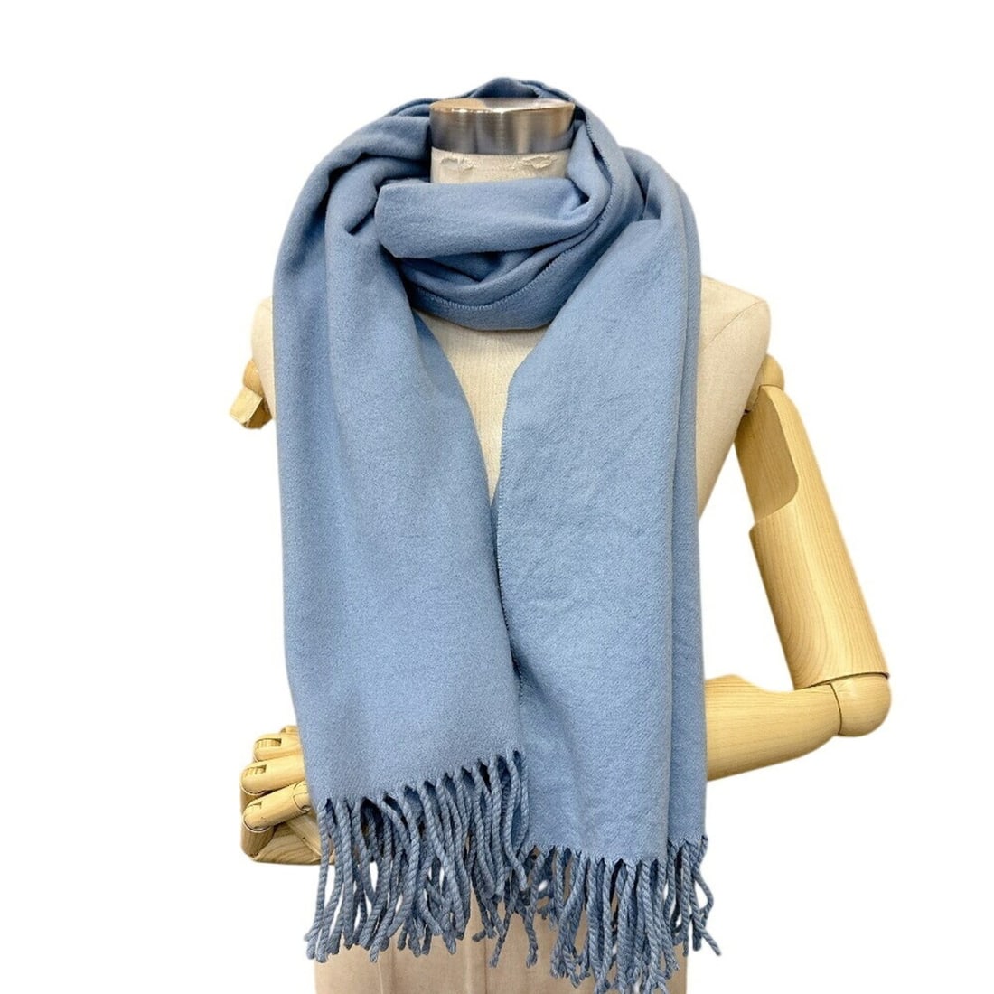 HERMES scarf, blue - 10