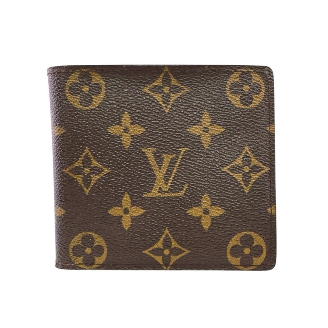LOUIS VUITTON Louis Vuitton Monogram Leather Billfold Brown: --- Catalog ---Category: SizeSize (HxWxD): 10.2cm x 11.2cm / 4.01'' x 4.4''Category: DesignType: Wallet (bi-fold)Color: BrownGender: Women,MenMaterial: Leather Category: GeneralLine: MonogramBrand: