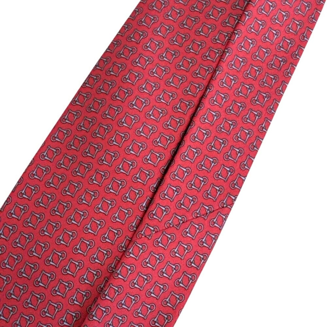 HERMES tie, red - 4