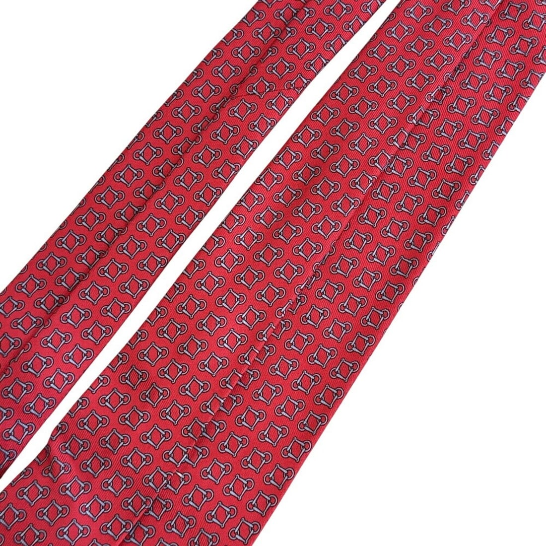 HERMES tie, red - 7