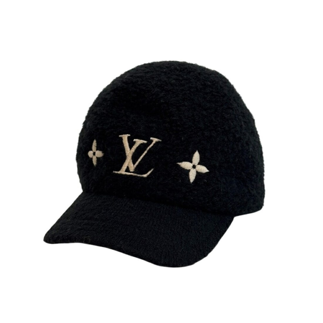 LOUIS VUITTON M7834M Woolgram Flight Mode Fur Cap, Black: --- Catalog ---Category: DesignType: Baseball capColor: BlackGender: WomenCategory: GeneralBrand: Louis VuittonCategory: MeasurementsHeight: 15cm / 5.9''--- Item List ---Section: ConditionRanking: