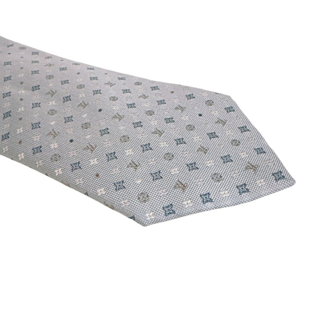 LOUIS VUITTON M76845 Monogram Gradient Dots 8CM Dot Pattern Tie, Blue - 3