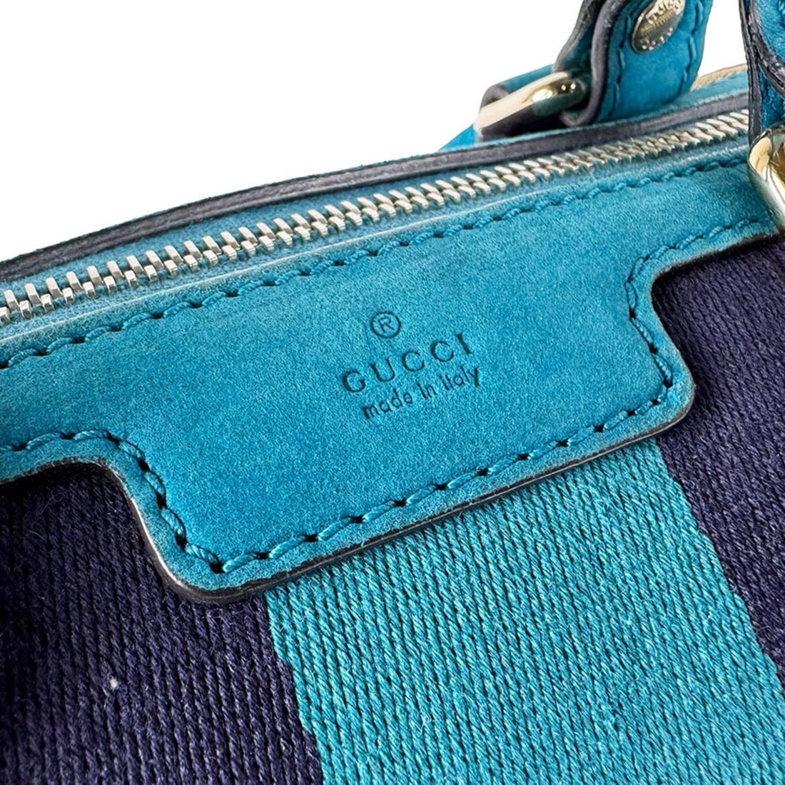 PRADA Triangle Nylon Pouch, Beige - 11