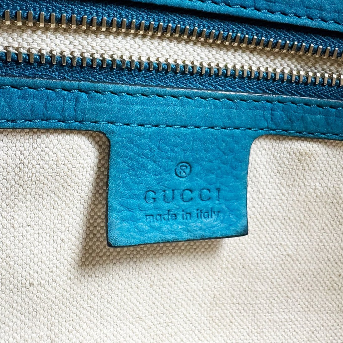 PRADA Triangle Nylon Pouch, Beige - 12