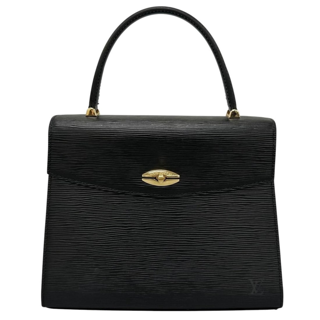 LOUIS VUITTON LV Louis Vuitton Malesherbes M52372 Handbag Epi Leather Black Women's: --- Catalog ---Category: SizeSize (HxWxD): 21cm x 26cm x 5.5cm / 8.26'' x 10.23'' x 2.16''Category: DesignType: HandbagColor: BlackGender: WomenMaterial: Epi leather Category: GeneralMPN: M52372Brand: