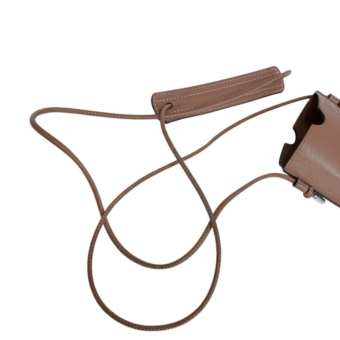 LOEWE Leather Pouch, Brown - 6