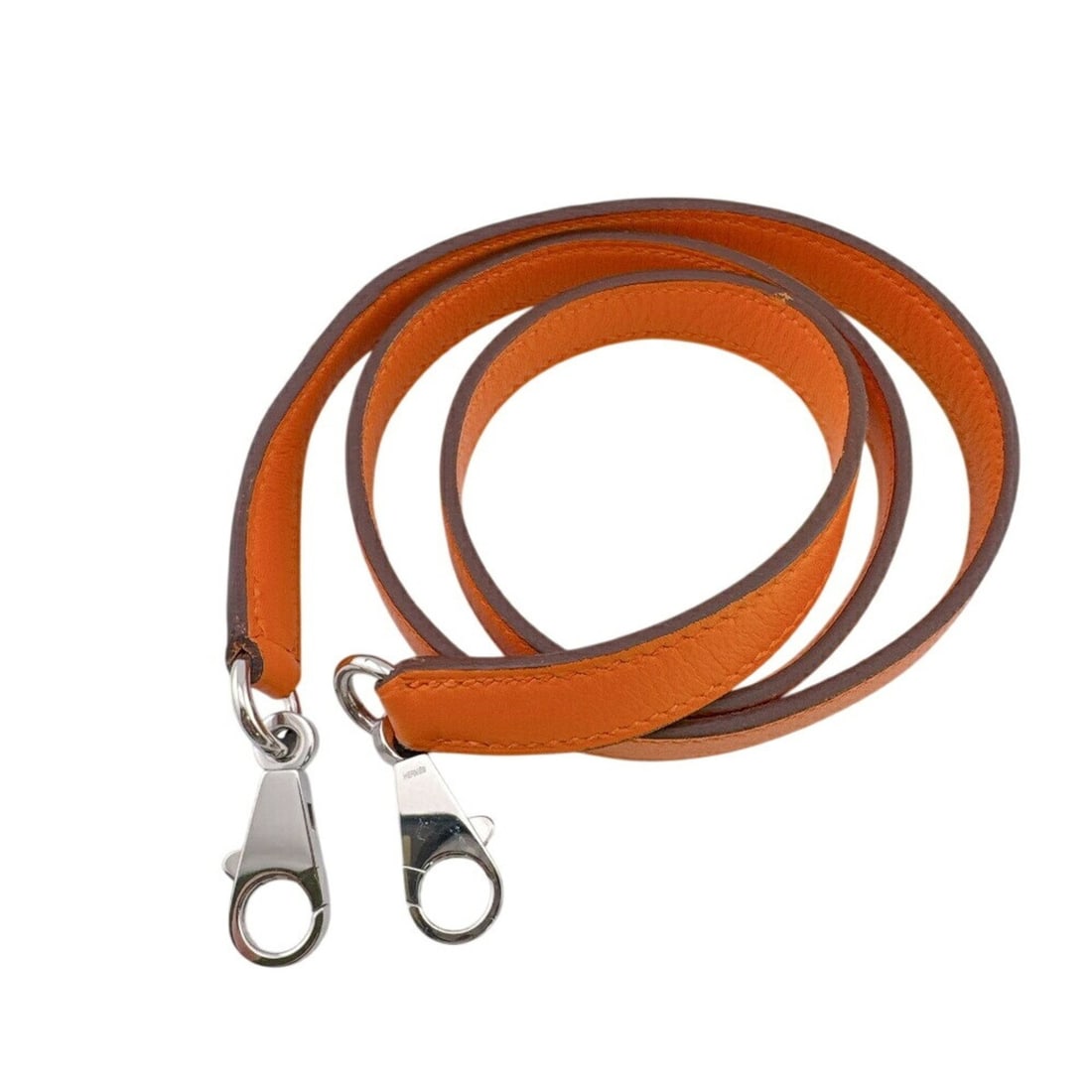 HERMES Hermes Shoulder Strap Orange - 2