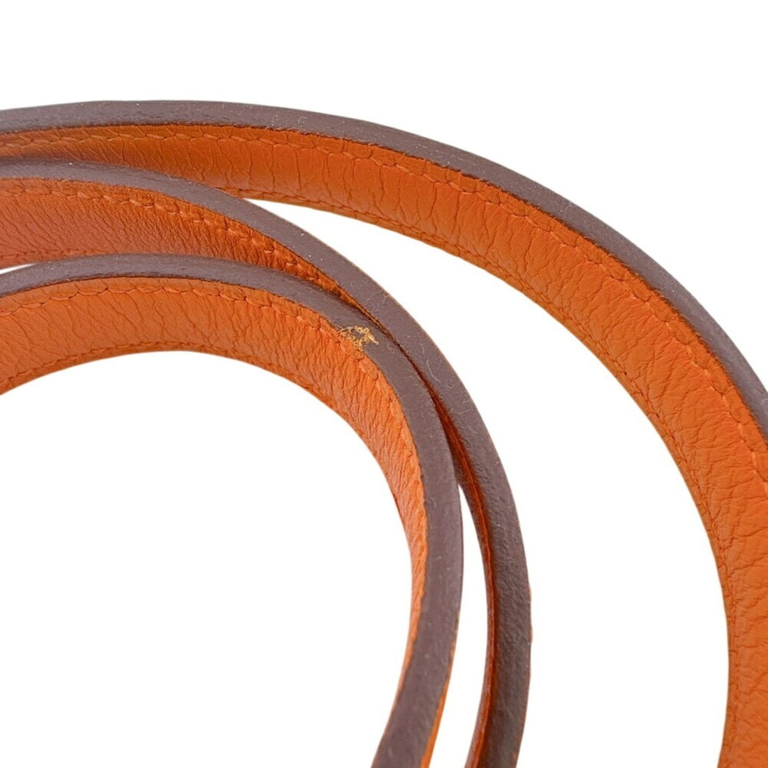 HERMES Hermes Shoulder Strap Orange - 3