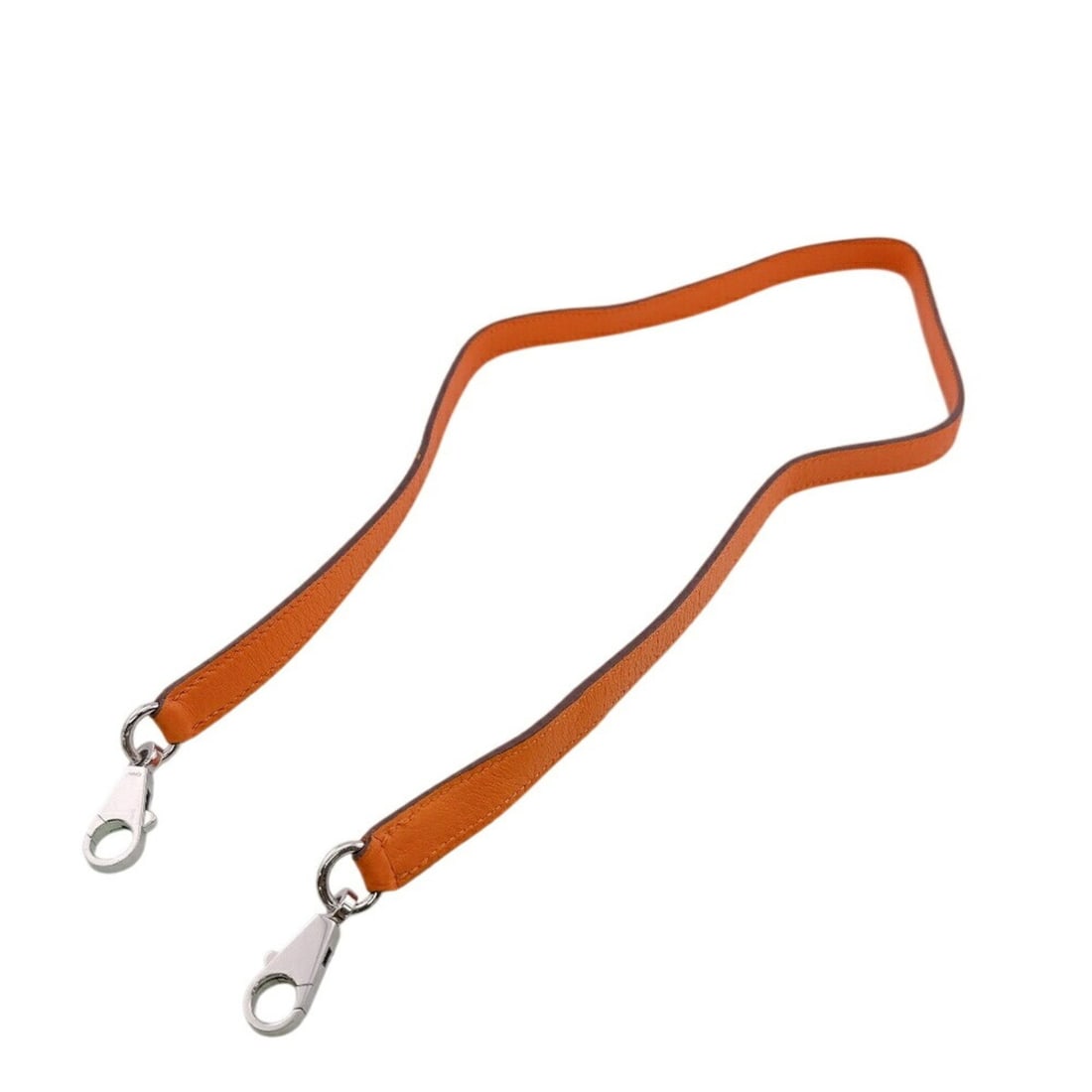 HERMES Hermes Shoulder Strap Orange - 5
