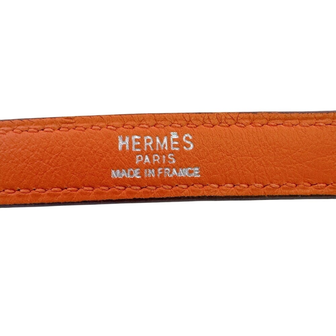 HERMES Hermes Shoulder Strap Orange - 6