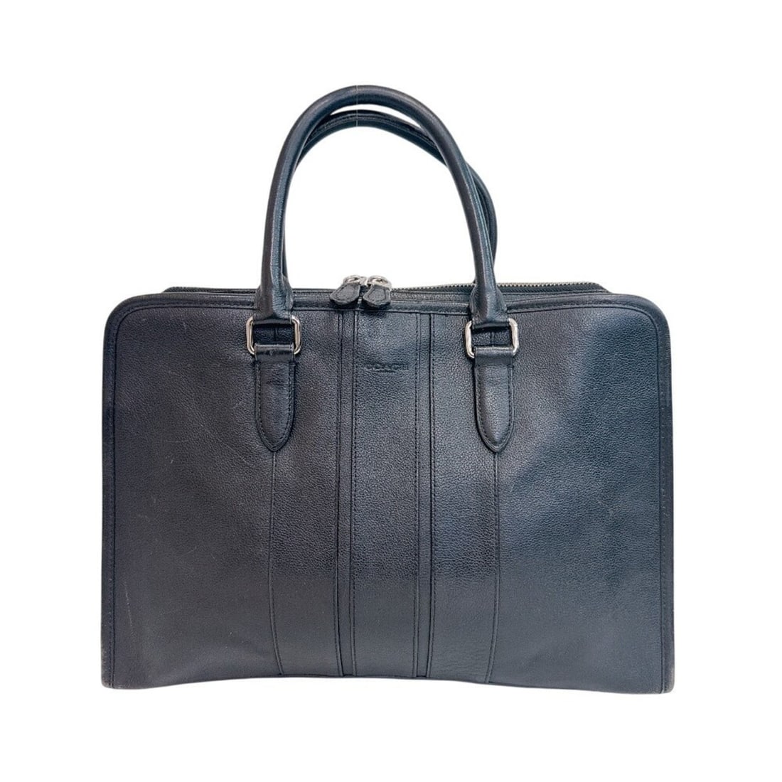 COACH F72309 Leather Bag, Black: --- Catalog ---Category: SizeSize (HxWxD): 27.5cm x 40.5cm x 8cm / 10.82'' x 15.94'' x 3.14''Handle Length: 15cm / 5.9''Category: DesignType: BriefcaseColor: BlackGender: MenMaterial: Leather