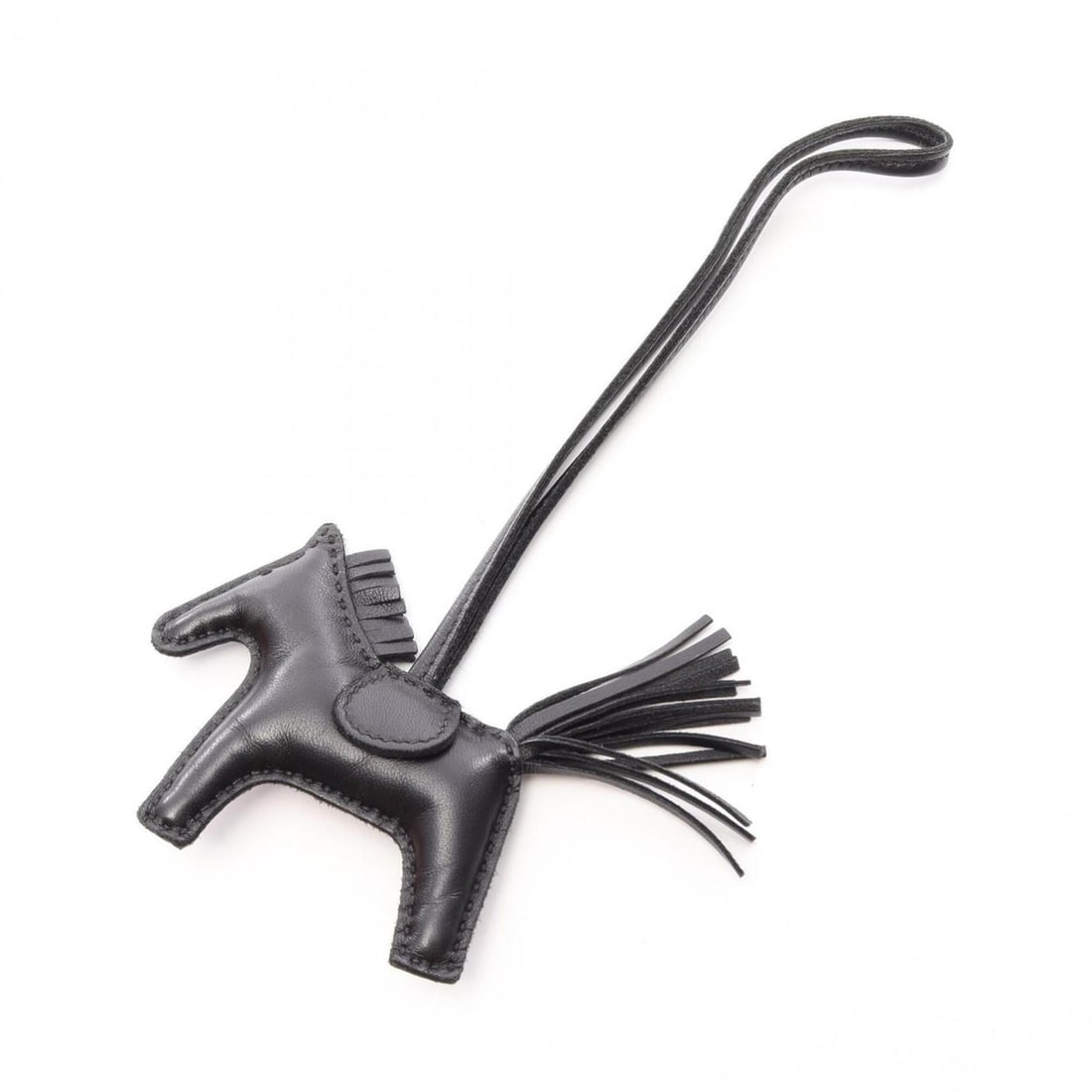 Hermes Rodeo PM So Black Charm Accessory Agneau Milo Women's: --- Catalog ---Category: DesignType: Handbag charmColor: BlackGender: WomenMaterial: Agneau MiloCategory: GeneralBrand: Hermes--- Item List ---Section: ConditionRanking: Rank A Used - A few traces of 
