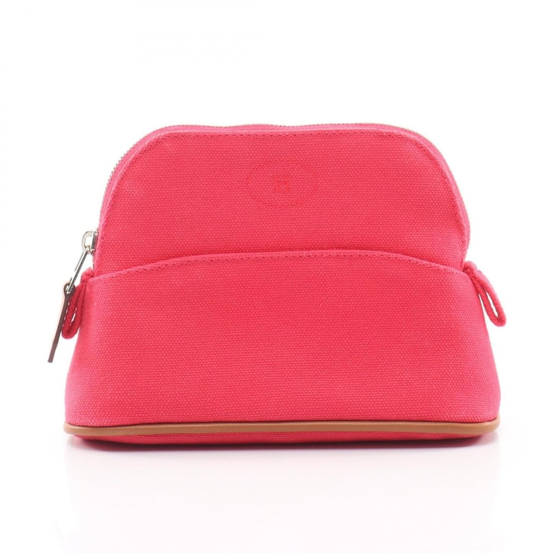 Hermes HERMES Polide Pouch 15 Mini Hibiscus Handbag Canvas Women's Pink H104772M 06: --- Catalog ---Category: SizeSize (HxWxD): 11cm x 16cm / 4.33'' x 6.29''Category: DesignType: Handbag, PouchColor: PinkGender: WomenMaterial: Canvas Hardware Color: SilverCategory: GeneralMPN: H104772