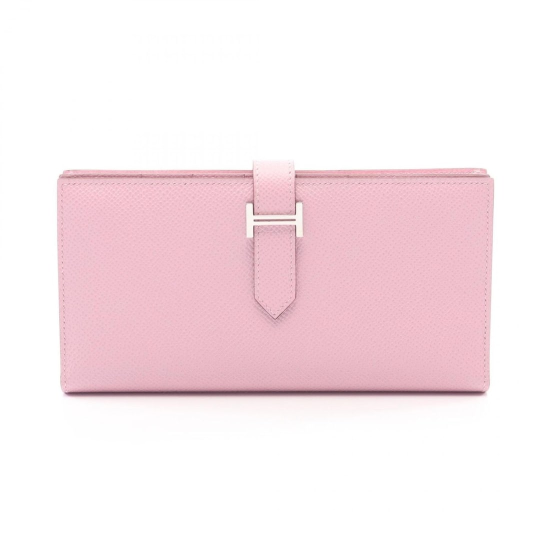 Hermes Bearn Soufflé Mauve Sylvestre Bi-fold Long Wallet, Veau Epsom Leather, Women's, Pink,: --- Catalog ---Category: SizeSize (HxWxD): 9cm x 17.5cm x 2cm / 3.54'' x 6.88'' x 0.78''Category: DesignType: Long wallet (bi-fold)Color: PinkGender: WomenMaterial: Epsom leather Category: GeneralMPN: