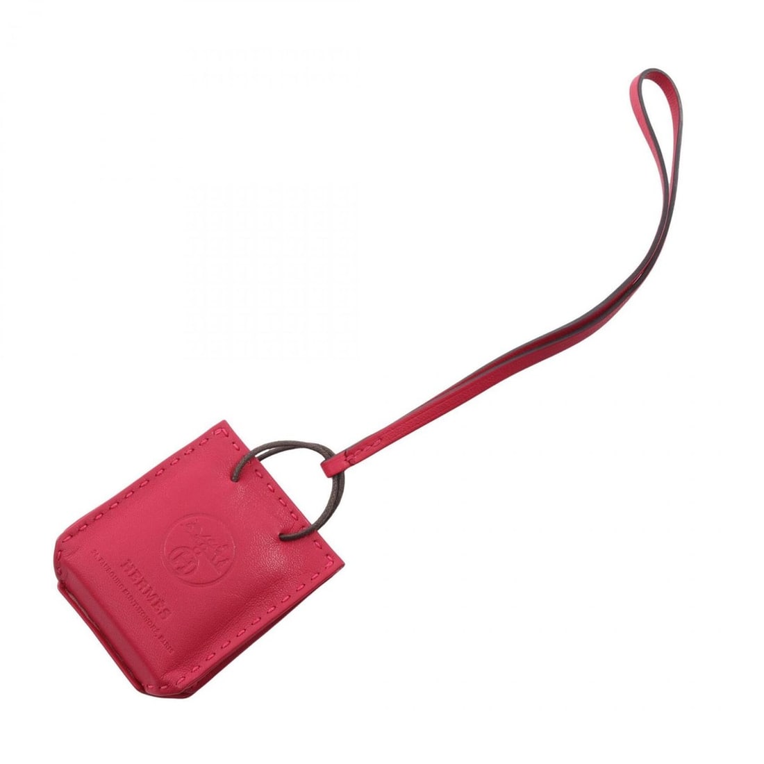 Hermes HERMES Shopper Bag Sac Orange Rose Mexico Charm Accessory Agneau Milo Women's Pink: --- Catalog ---Category: DesignType: Handbag charmColor: PinkGender: WomenMaterial: Agneau MiloCategory: GeneralBrand: HermesCountry of Origin: Mexico--- Item List ---Section: ConditionRanking: Rank A