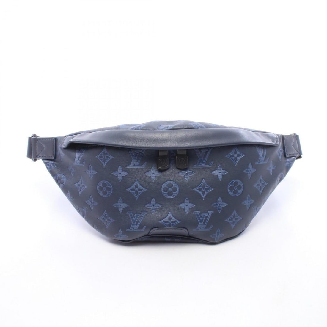 Louis Vuitton Discovery Bumbag PM Monogram Shadow Waist Bag Body Handbag Leather Men's Navy M45729: --- Catalog ---Category: SizeSize (HxWxD): 17cm x 18cm x 3cm / 6.69'' x 7.08'' x 1.18''Category: DesignType: Fanny pack, HandbagColor: NavyGender: MenMaterial: Leather Category: GeneralMPN: M45729Bran