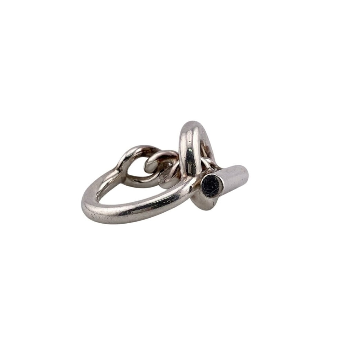 HERMES Croisette GM Ring (Silver) - 2