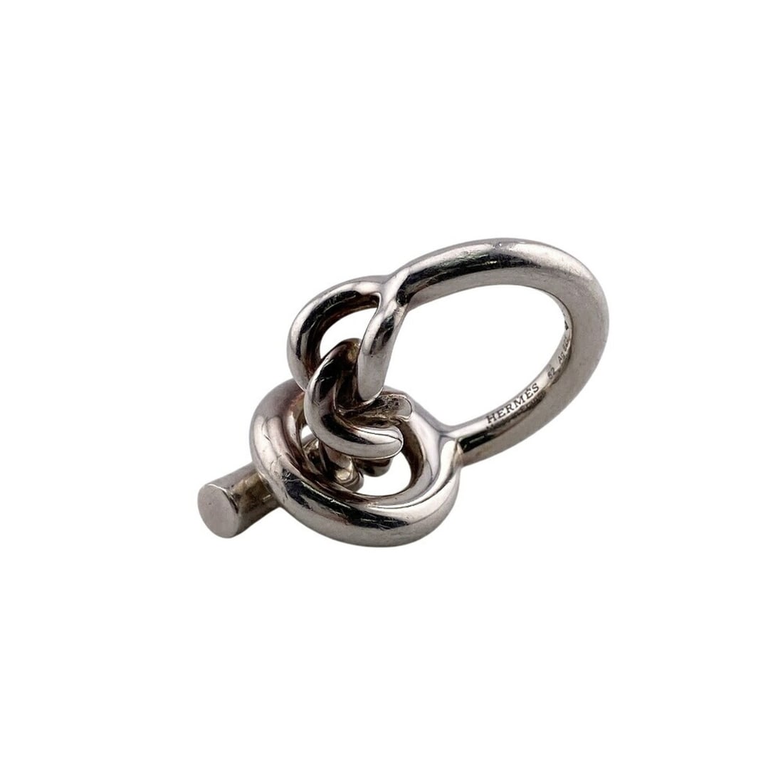 HERMES Croisette GM Ring (Silver) - 5